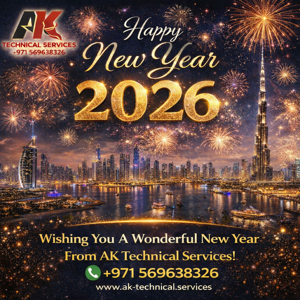 happy new year 2026 from ak technical services
