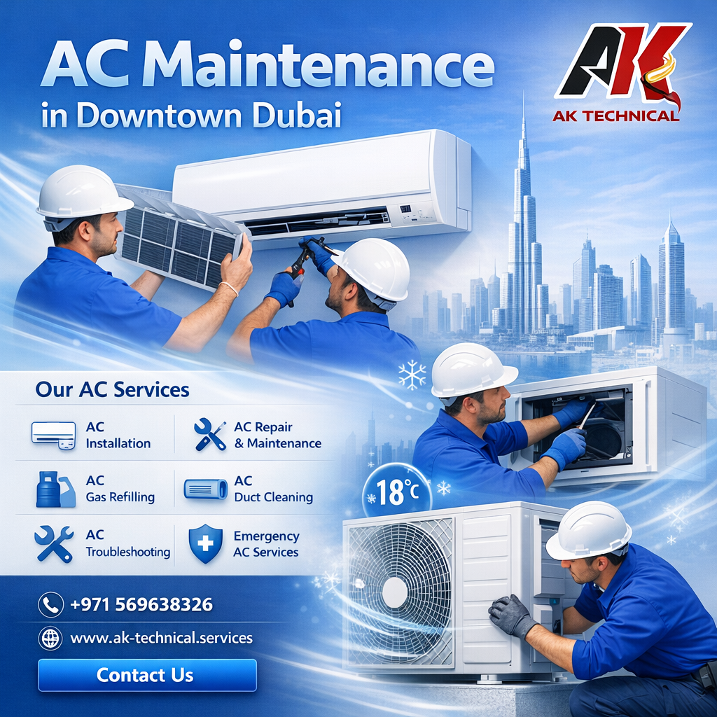 AC Maintenance in Downtown Dubai
