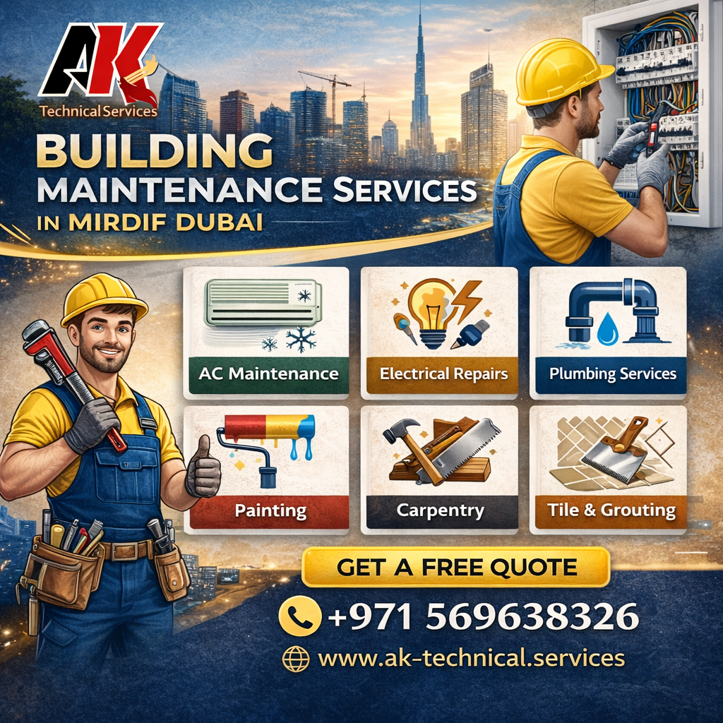 building maintenance services in mirdif dubai