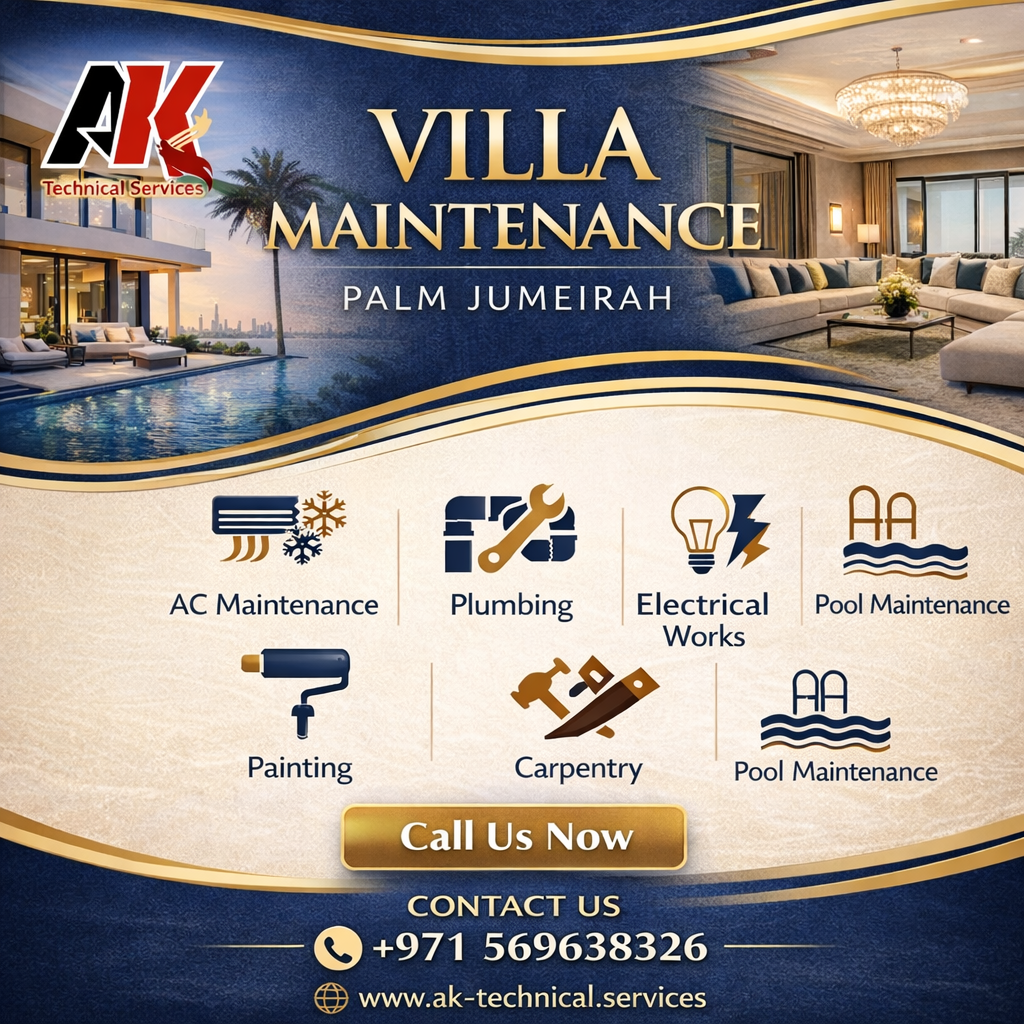 villa maintenance palm jumeirah